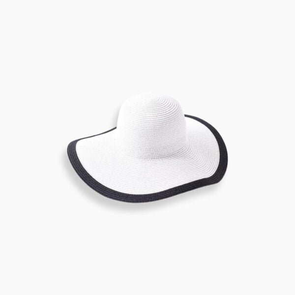 White Beach Hat
