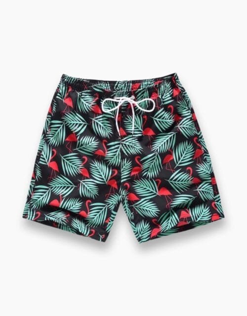 Quick-drying flamingo long short