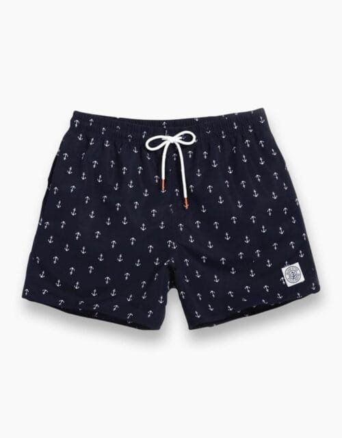 Quick-drying Navy blue short