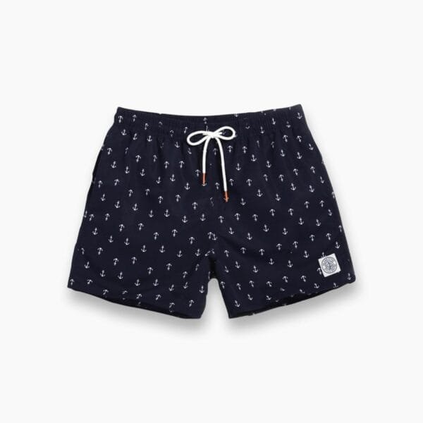 Quick-drying Navy blue short