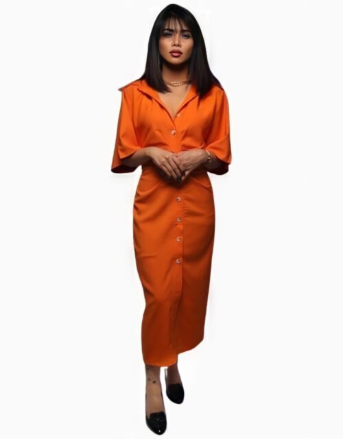 Orange Dress