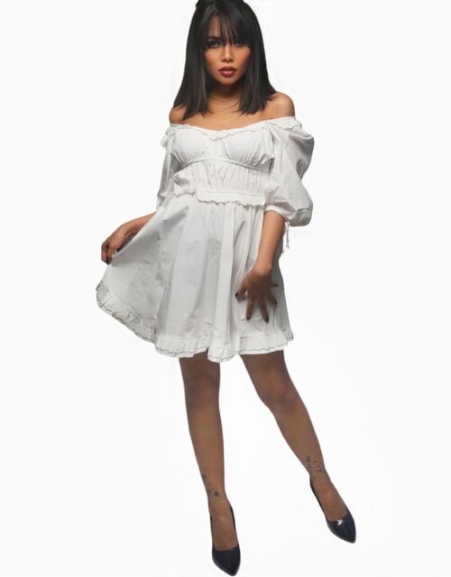 White dress