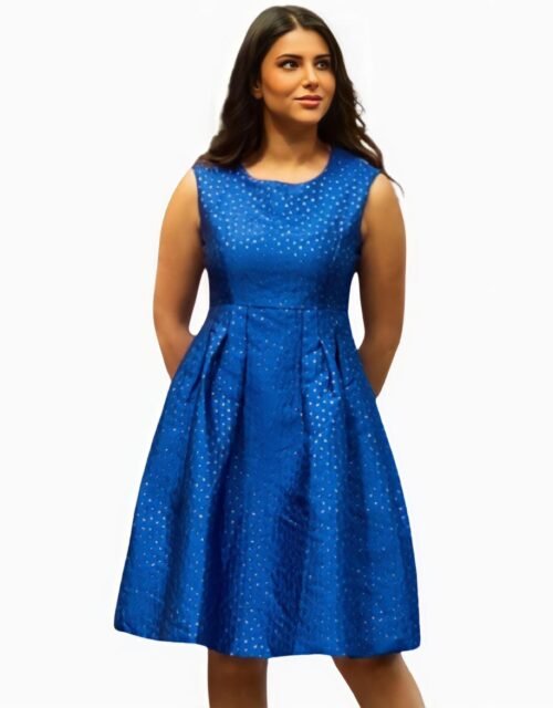 Blue dress