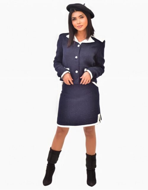 Set: Tweed jacket + Tweed Skirt