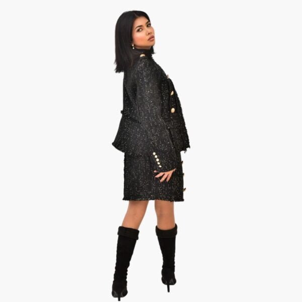 Set: Tweed Jacket + Tweed Skirt - Image 2