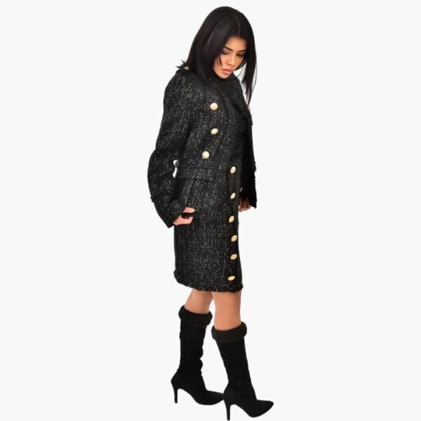 Set: Tweed Jacket + Tweed Skirt