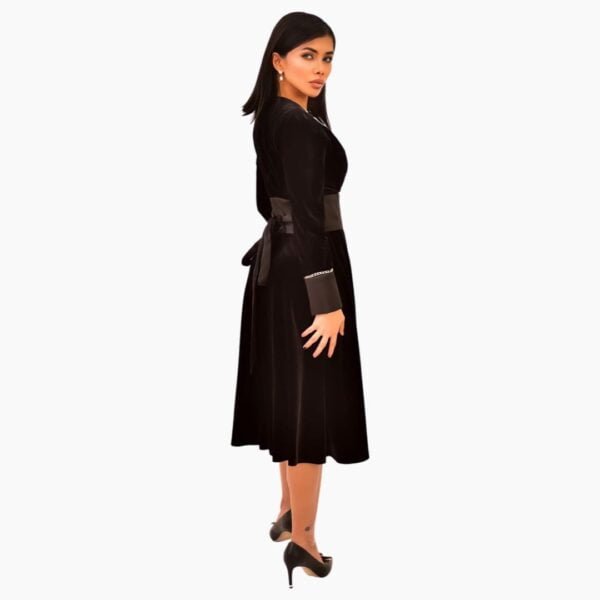 Black Velvet dress - Image 8