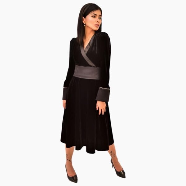 Black Velvet dress - Image 13