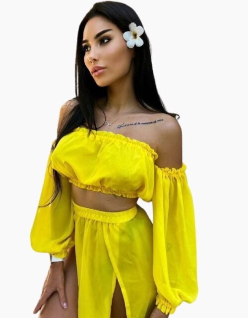 Two Pieces Beach Cover Up