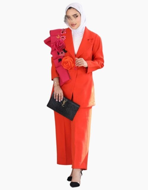 A - Handmade beaded full suit