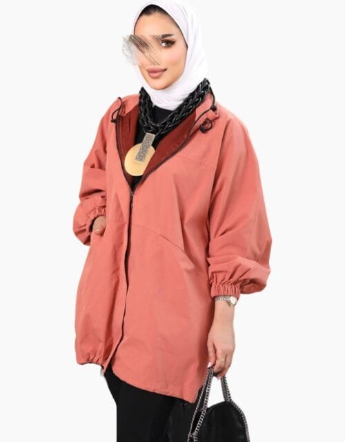 A - Dark Orange Summer jacket