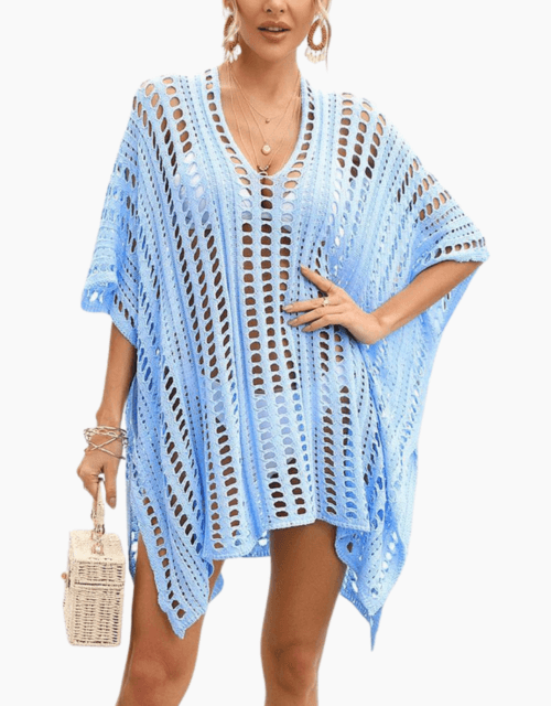 Blue Beach Cover Up