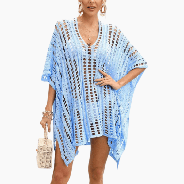 Blue Beach Cover Up