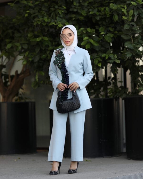 A - Blue Peacock suit - Image 6