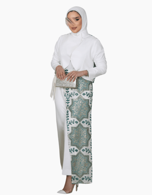 Golden Embroidery Elegance set of 3 pcs