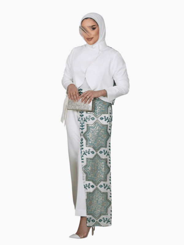 Golden Embroidery Elegance set of 3 pcs