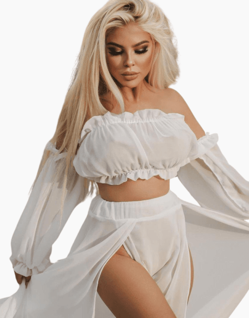 Two Piece Beach Cover Up
