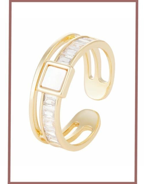 Golden Solstice Ring