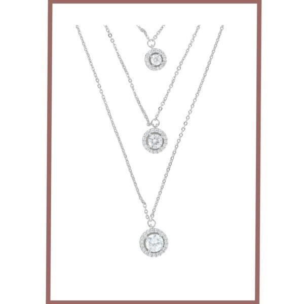 Understated Luxury Silver Necklace - Image 2