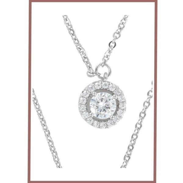 Understated Luxury Silver Necklace - Image 3
