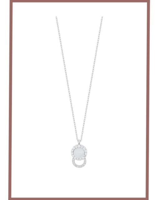 Opulent Silver & Pearl