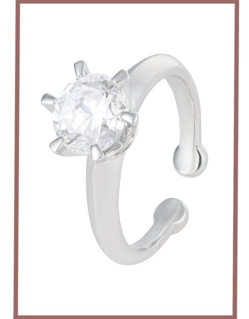 Solitaire Brilliance Adjustable Ring