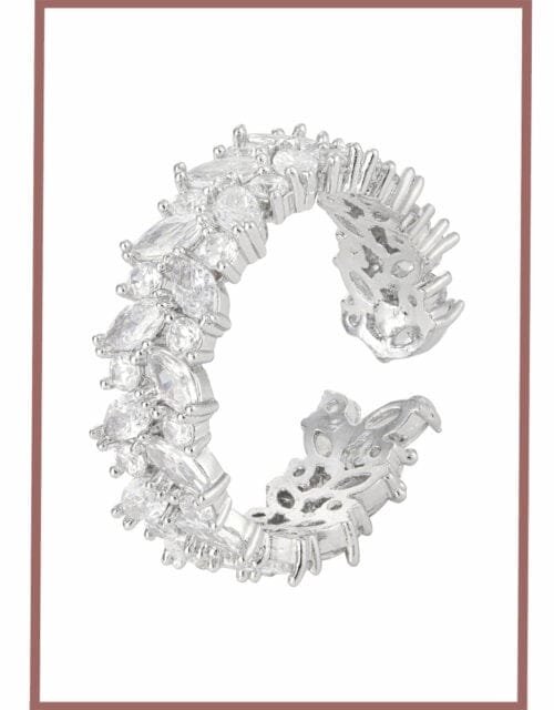 Silver Lattice Cuff