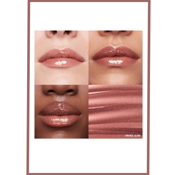 Moisture Glow Plumping Lip Serum - Bronze Glow (warm bronzy brown) - Image 2