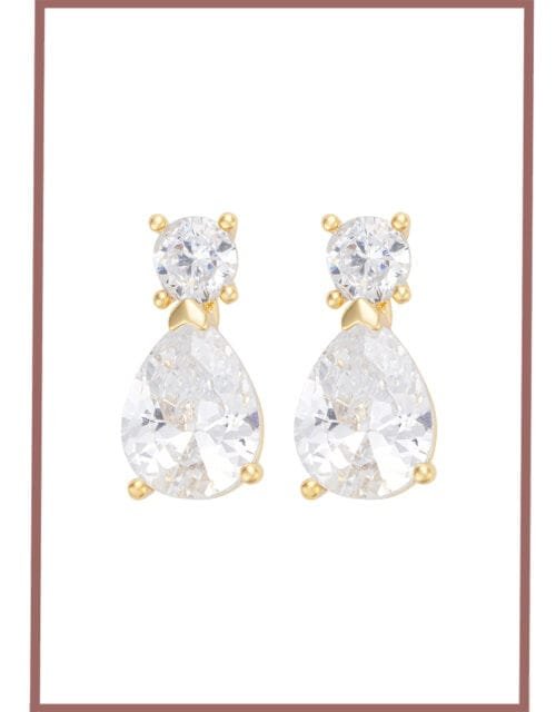 Emerald Elegance Drop Earrings