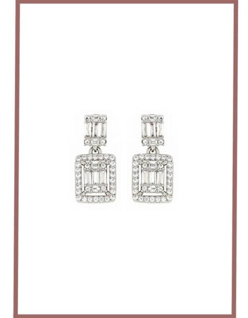 Deco Shine Drop Earrings