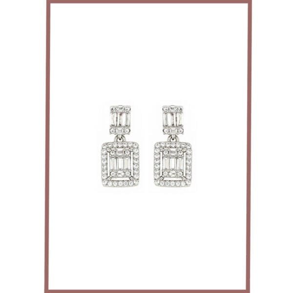 Deco Shine Drop Earrings