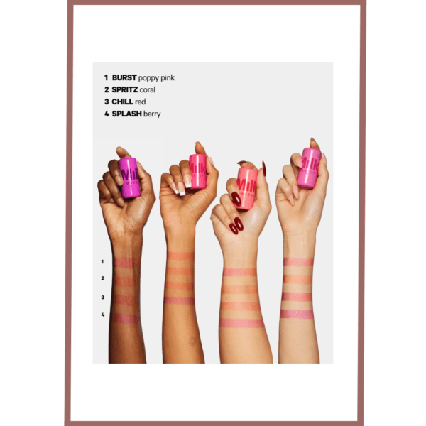 Cooling Water Jelly Tint - Sheer Lip + Cheek Stain  - Splash - Image 4