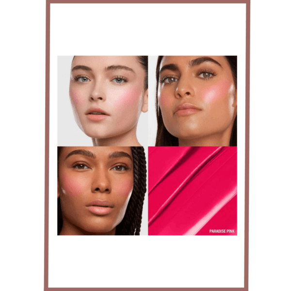 Soft Pop Plumping Blush Veil - Paradise Pink (Vibrant Blue Pink) - Image 2