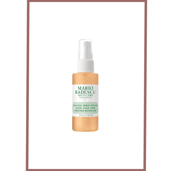 FACIAL SPRAY WITH ALOE, SAGE AND ORANGE BLOSSOM- 59 ml