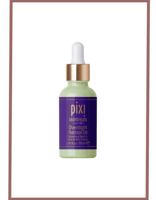 Overnight retinol oil