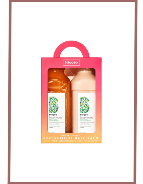 Superfoods Mango + Cherry Shampoo + Conditioner Duo