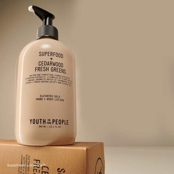 Superfood Hand + Body Lotion With Kale + Green Tea - Image 2