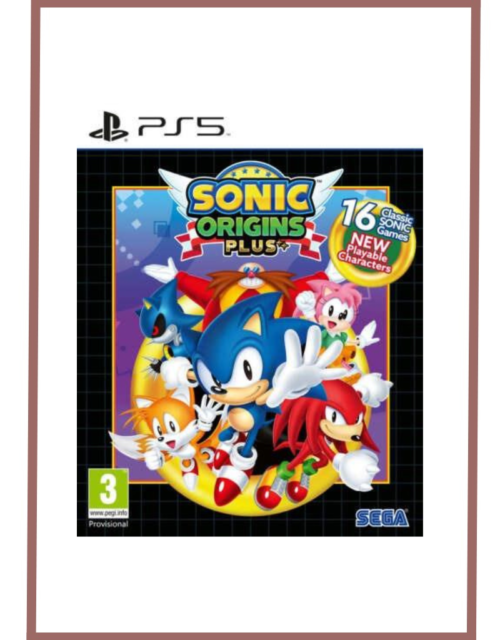PS5 Sonic Origins Plus - PAL-Y3TI