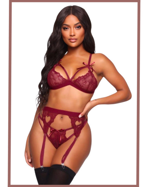 Full set Burgundy (without socks)