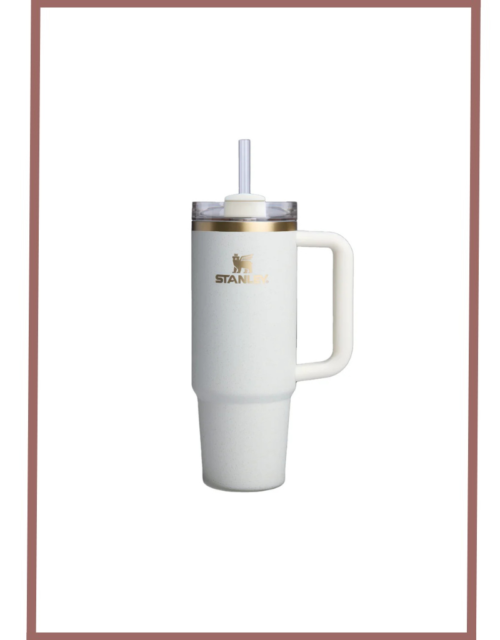 Stanley Quencher H2.0 Flowstate Tumbler(30 Oz)-Cream Moon -Limited Edition (Asian Variant)