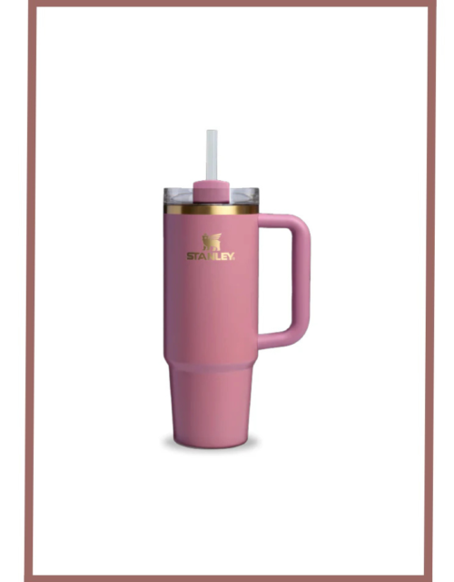Stanley Quencher H2.0 Flowstate Tumbler(30 Oz)-Antique Pink- Limited Edition (Asian Variant)
