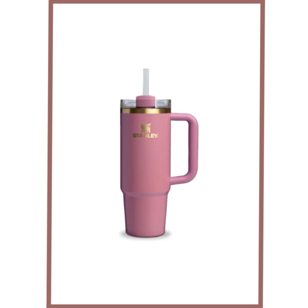 Stanley Quencher H2.0 Flowstate Tumbler(30 Oz)-Antique Pink- Limited Edition (Asian Variant)