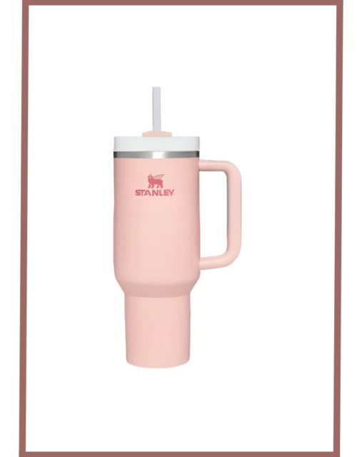 Stanley Quencher Tumbler 40 Oz Bloom-Frost Lid-(Global Variant)
