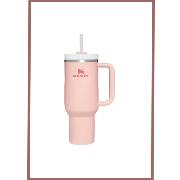 Stanley Quencher Tumbler 40 Oz Bloom-Frost Lid-(Global Variant)