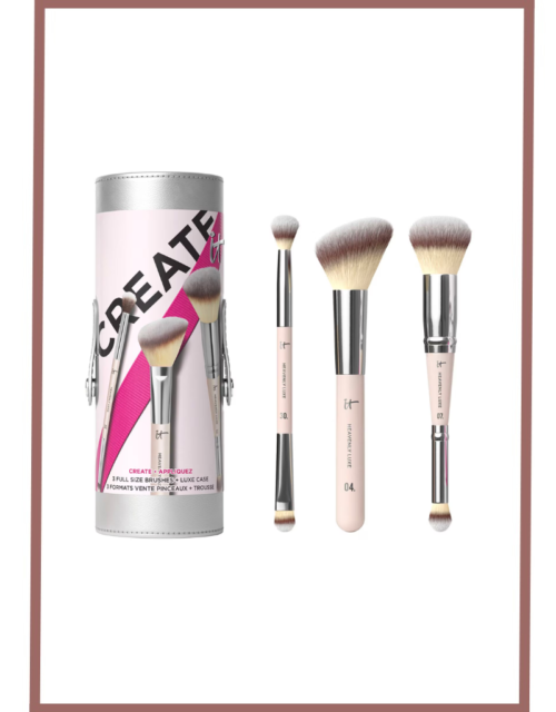 Celebrate Creative Looks - Makeup Brush Set + Luxe Travel Case